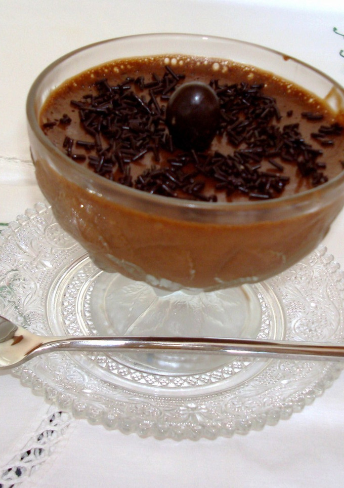 Una foto de Mousse de chocolate Valor