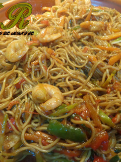 Una foto de Fideos orientales