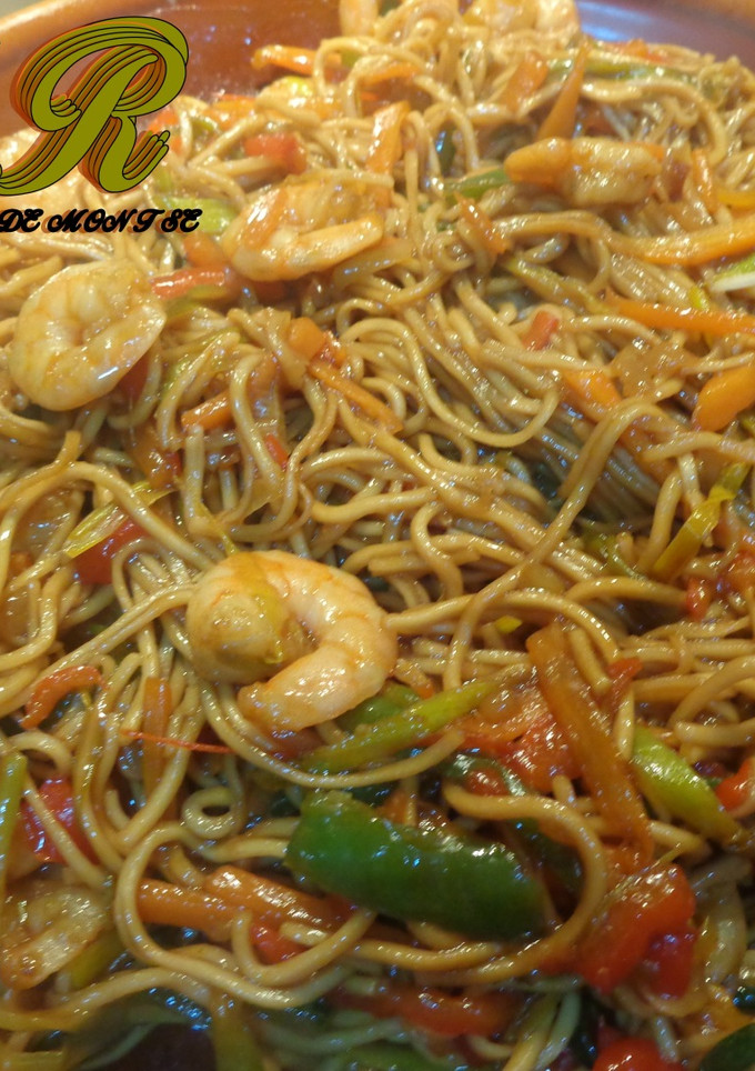 Una foto de Fideos orientales