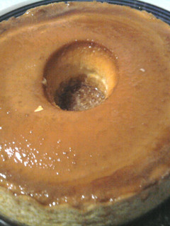Una foto de Flan casero de vainilla al microondas