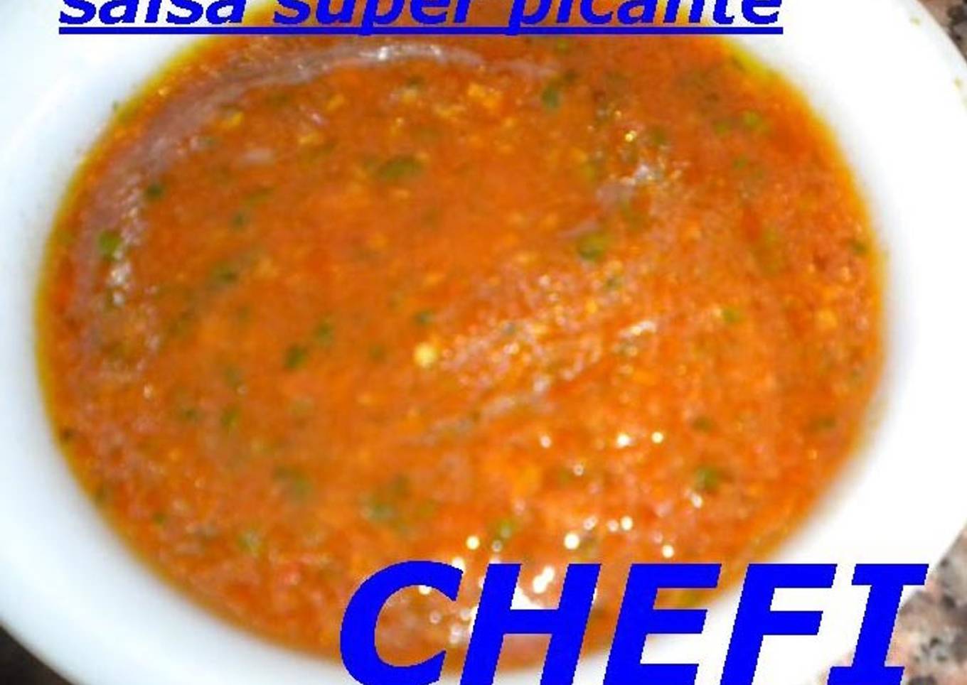 Salsa picante para albóndigas <br />