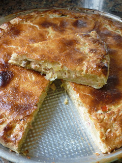 Una foto de Tarta con sobrantes de rellenos casera