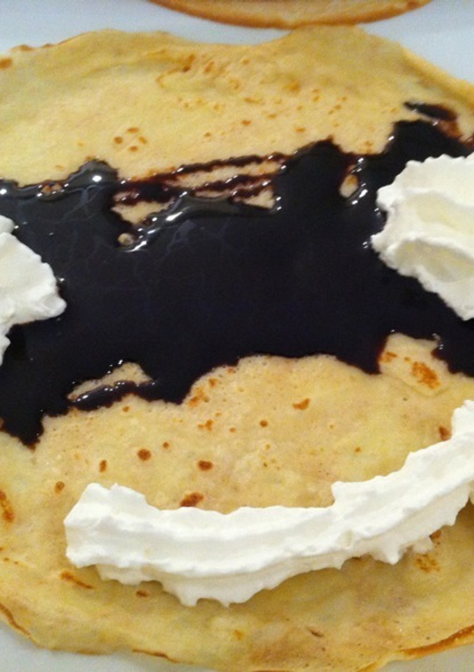 Una foto de Crepes dulces