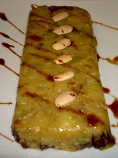 Una foto de Terrina de calabacín y morcilla