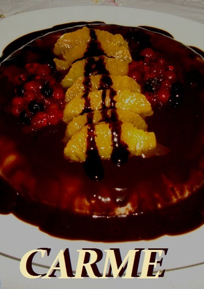 Una foto de Pastel fresco de plátano y chocolate