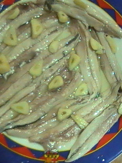 Una foto de Aperitivo de boquerones en vinagre