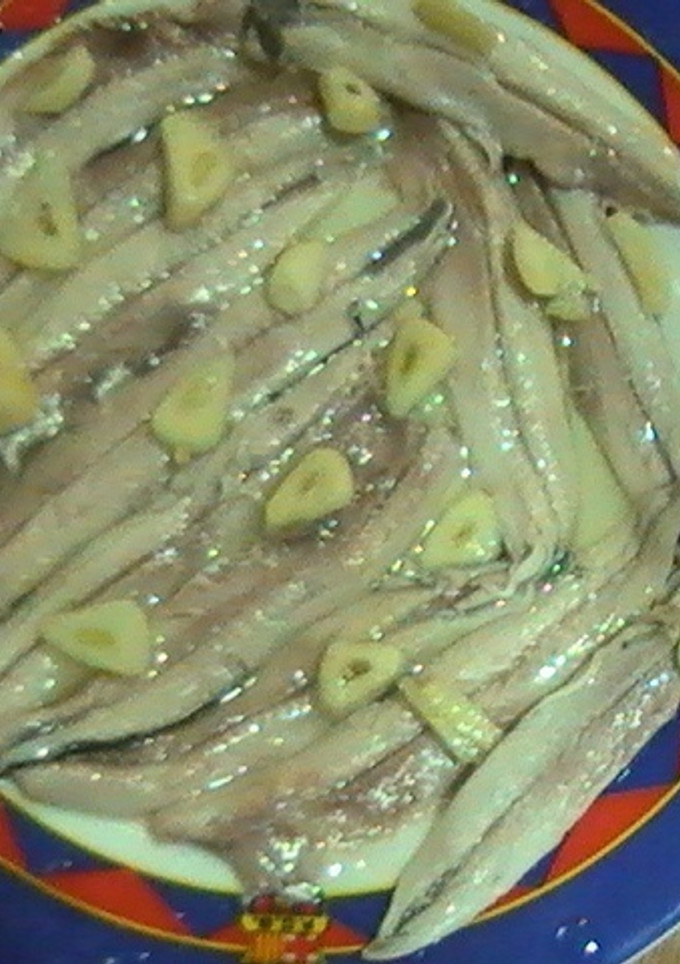 Una foto de Aperitivo de boquerones en vinagre