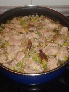 Una foto de Risotto Ibérico