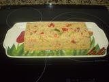 Terrina de pisto con atún