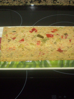 Una foto de Terrina de pisto con atún