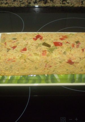 Una foto de Terrina de pisto con atún