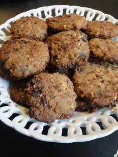 Una foto de Galletas de avellana y chocolate