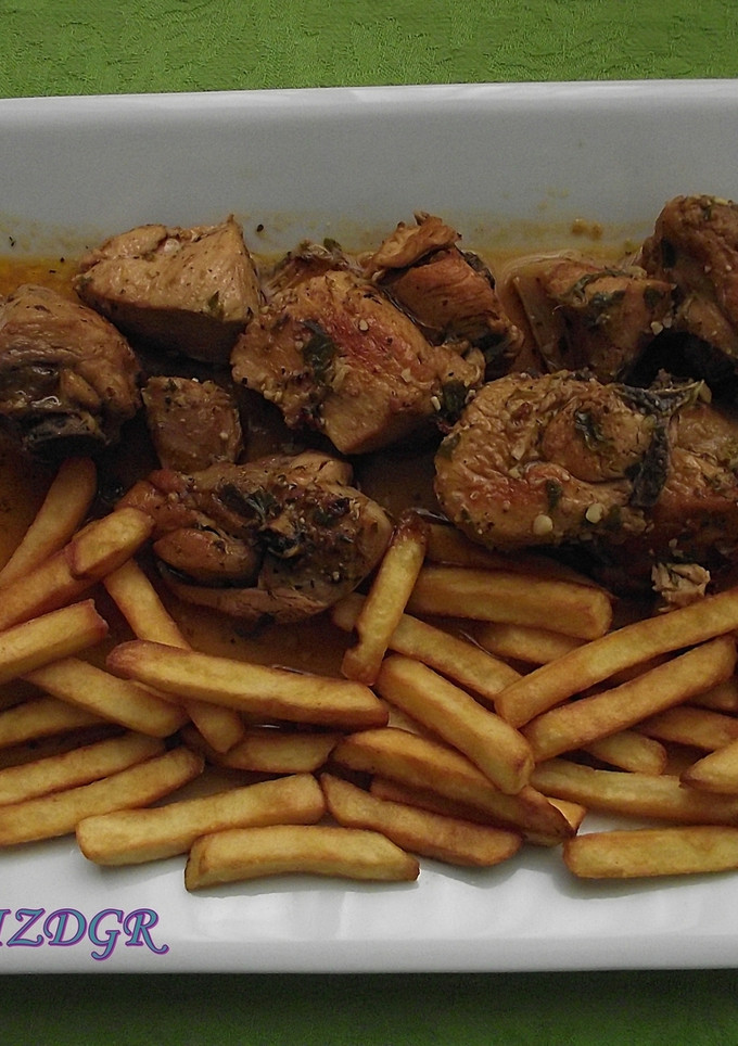 Una foto de Pollo a las especias