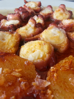 Una foto de Pulpo a la gallega tradicional