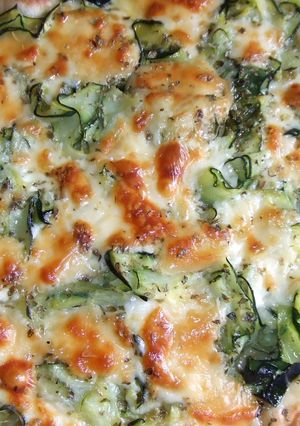 Una foto de Pizza de calabacines Ambrosía