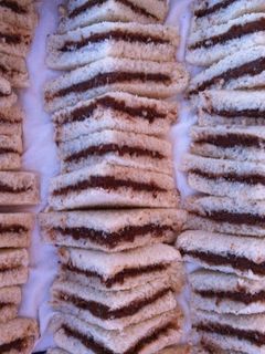 Una foto de Sándwich de nocilla