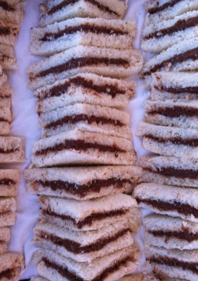 Una foto de Sándwich de nocilla