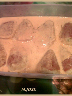 Una foto de Pimientos rellenos de merluza