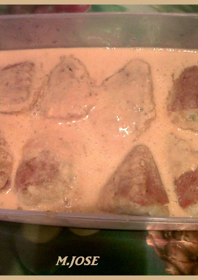 Una foto de Pimientos rellenos de merluza