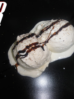 Una foto de Helado de parmesano