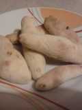Palitos de queso y natilla