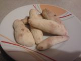 Palitos de queso y natilla