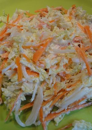 Una foto de Ensalada de col estilo USA