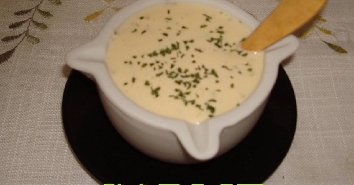 salsa con mayonesa y perejil