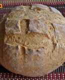 Pan integral con cúrcuma sin levado
