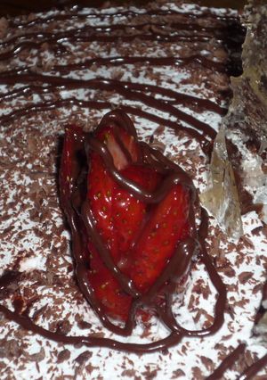 Una foto de Torta esponjosa de chocolate