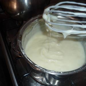 Crema pastelera para rellenar tortas, postres, panes…