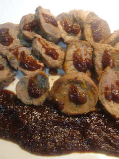 Una foto de Solomillo de cerdo con salsa agridulce