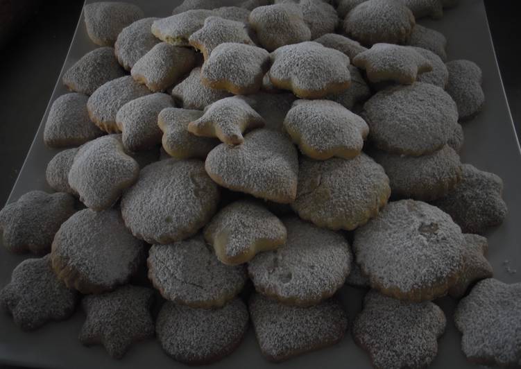 Polvorones de naranja y canela