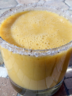 Una foto de Batido de Albaricoque y Vainilla