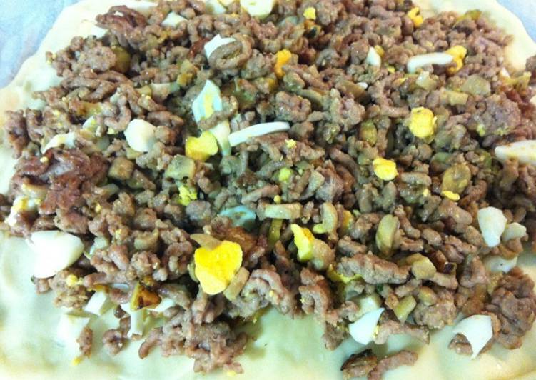Pastel de carne picada y verduras