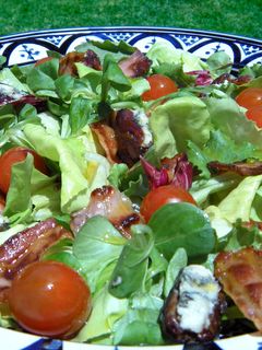 Una foto de Ensalada de Dátiles con Bacon
