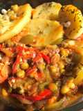 Bifes a la criolla