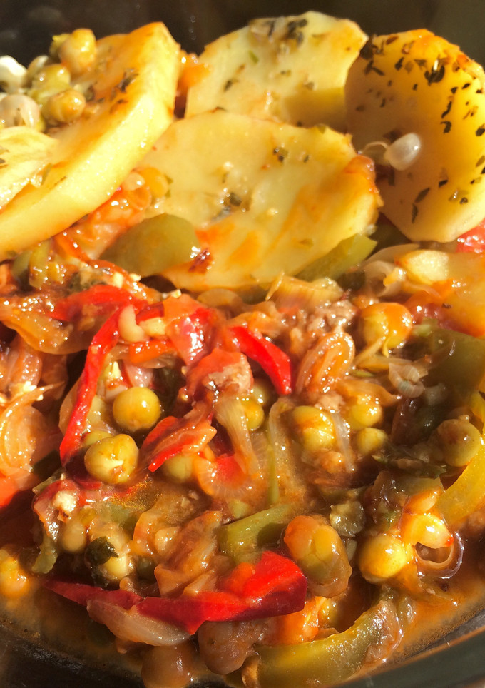 Una foto de Bifes a la criolla