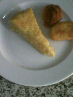 Una foto de Pincho de tortilla