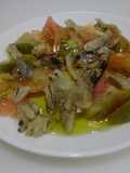 Capellans con aceite y en la huerta