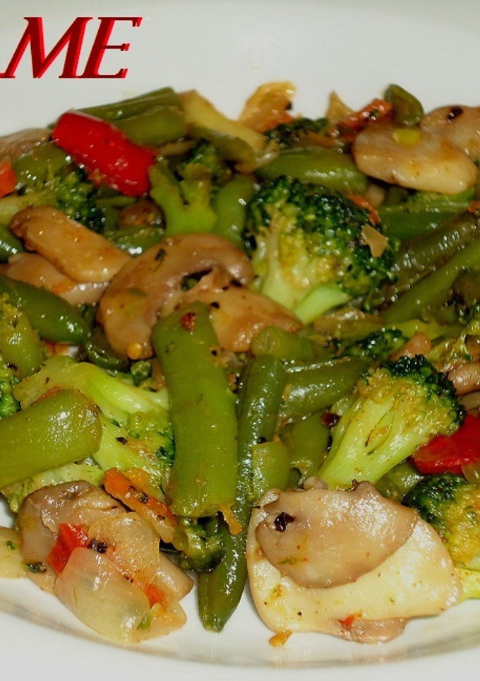 Una foto de Verduras salteadas con pimentón de la Vera