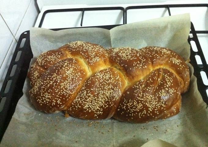 Pan Trenzado o Jalá (Cocina judía) Receta de gustavoh- Cookpad