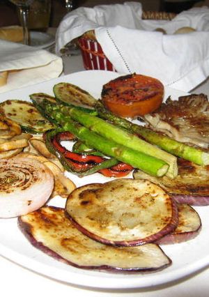 Una foto de Verduras a la plancha