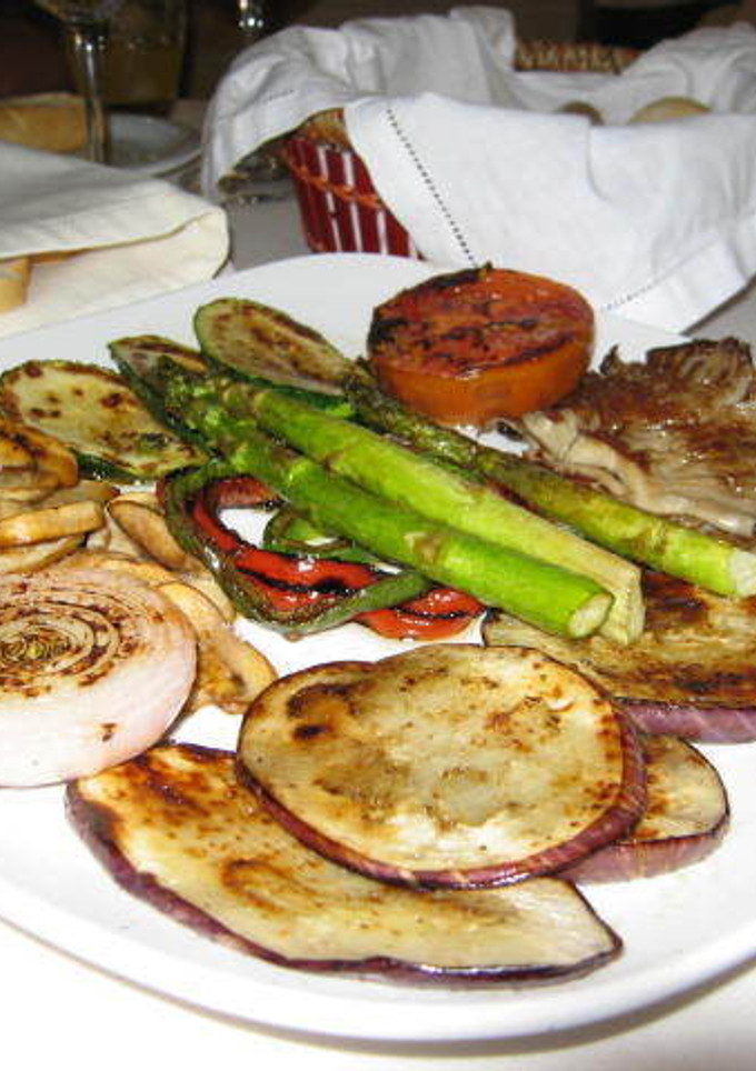 Una foto de Verduras a la plancha