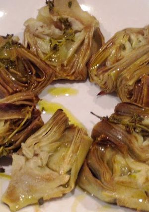 Una foto de Alcachofas fáciles al horno