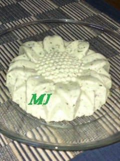 Una foto de Mousse picosito de cilantro