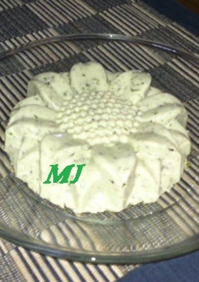 Una foto de Mousse picosito de cilantro