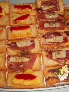 Una foto de Mini Tostas variadas para aperitivo