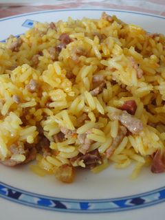 Una foto de Arroz serrano