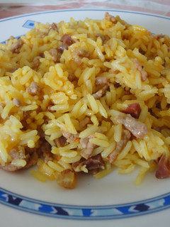 Una foto de Arroz serrano